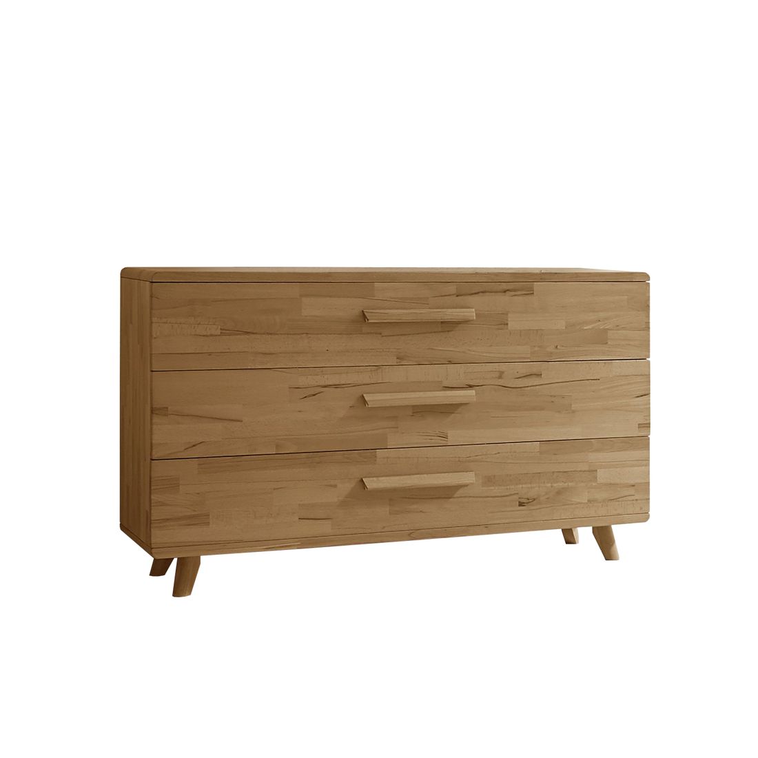 Kommode Minoa Kernbuche Massivholz mit Schubladen