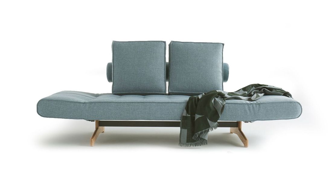 Schlafsofa Nunki Webstoff/Kunstleder/Cord