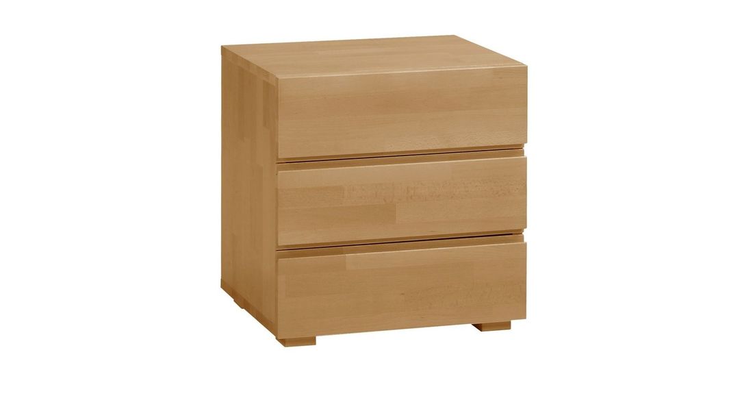 Nachttisch Navarra Buche Massivholz H 51cm