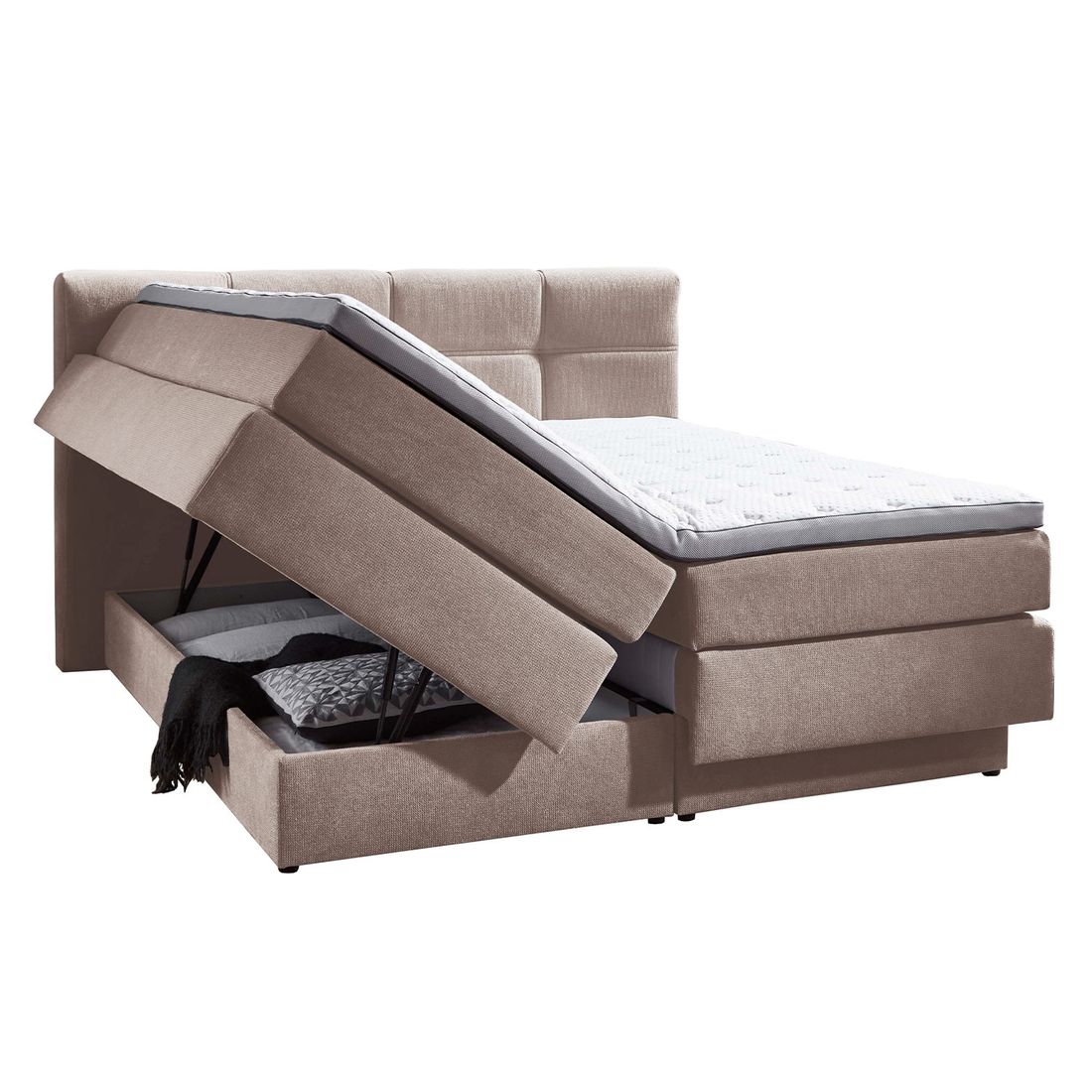 Bettkasten-Boxspringbett Torin