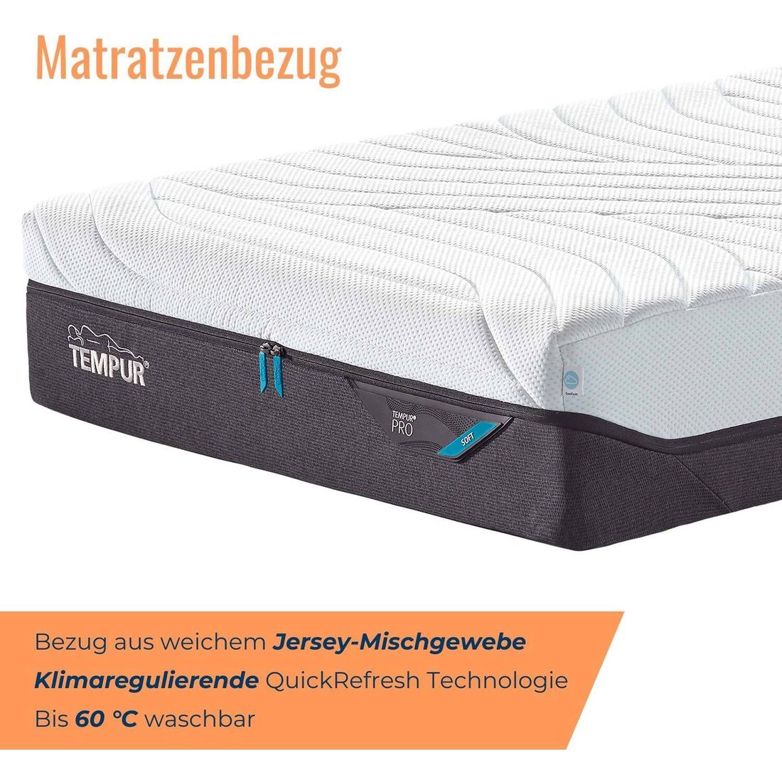 TEMPUR PRO CoolQuilt Matratze Soft