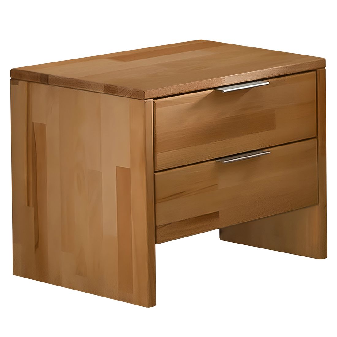 Nachttisch Tonia Kernbuche Massivholz H 40 cm
