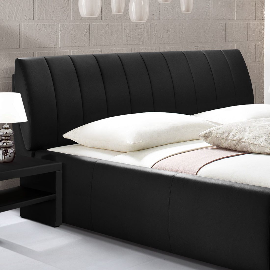 Polsterbett Lewdown Komfort mit Bettkasten und Lattenrost