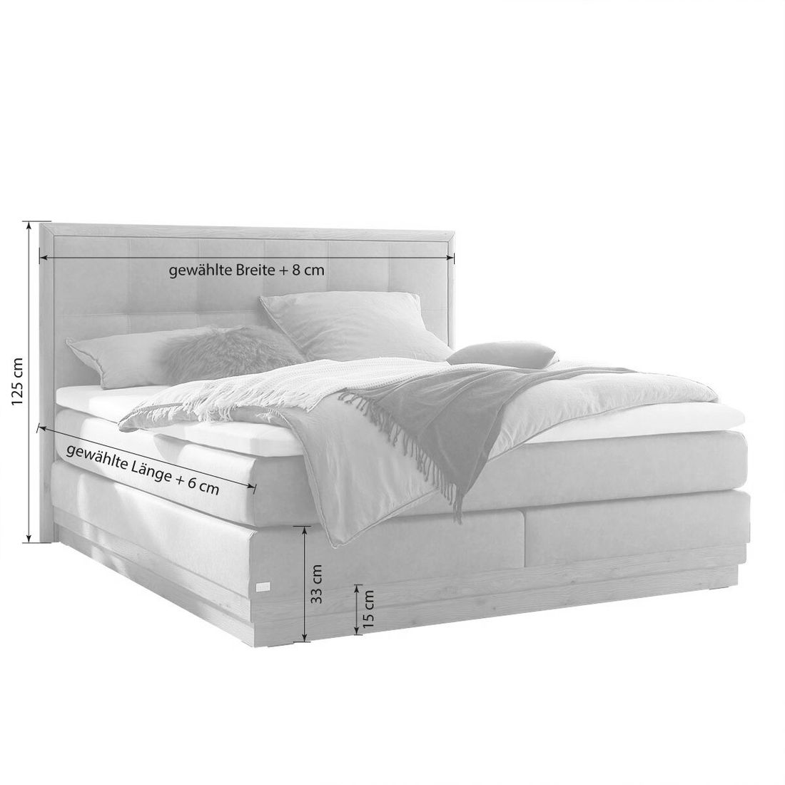 Boxspringbett Sundby Kunstleder