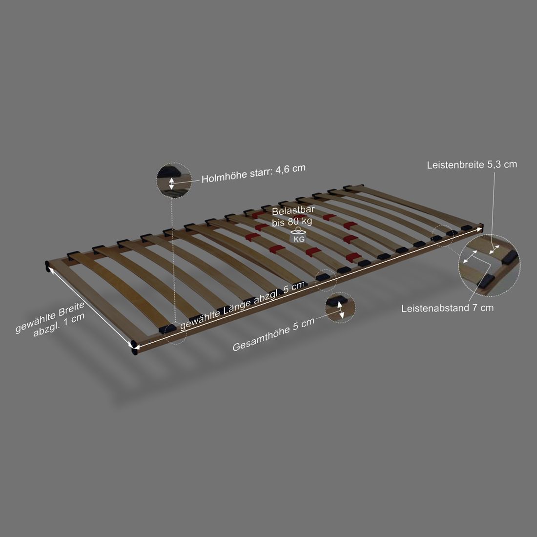 Lattenrost Cleverflex Standard