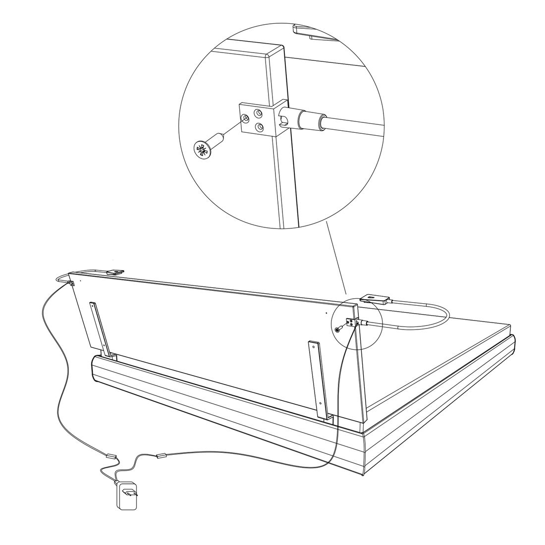 Bettleuchten Amati