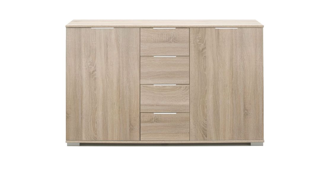 Kommode Sinello Eiche Dekor mit Schubladen