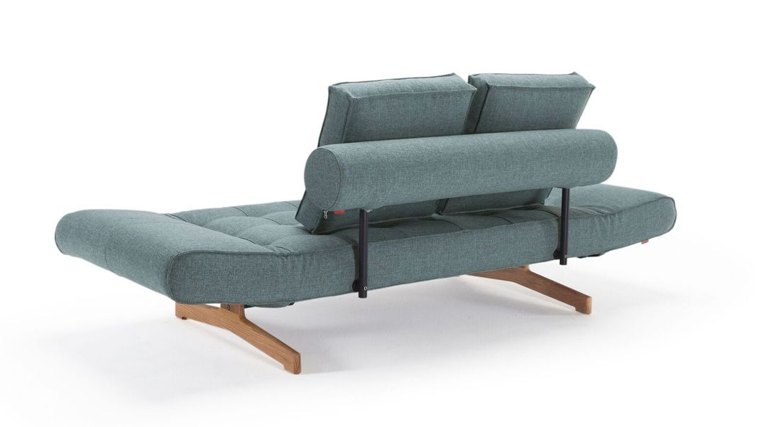 Schlafsofa Nunki Webstoff/Kunstleder/Cord