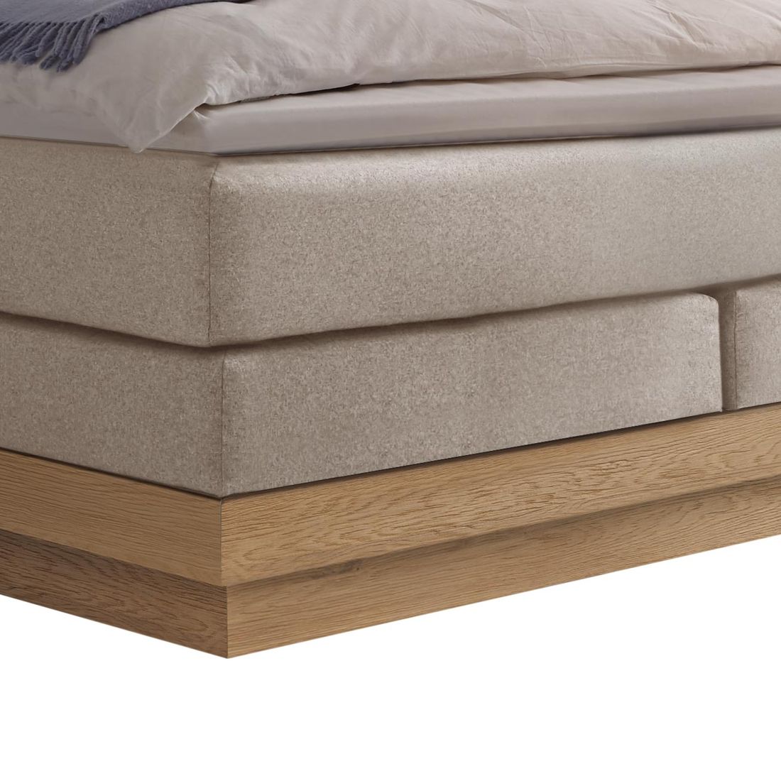 Hasena Boxspringbett Elegant mit Kopfteil San Pietro
