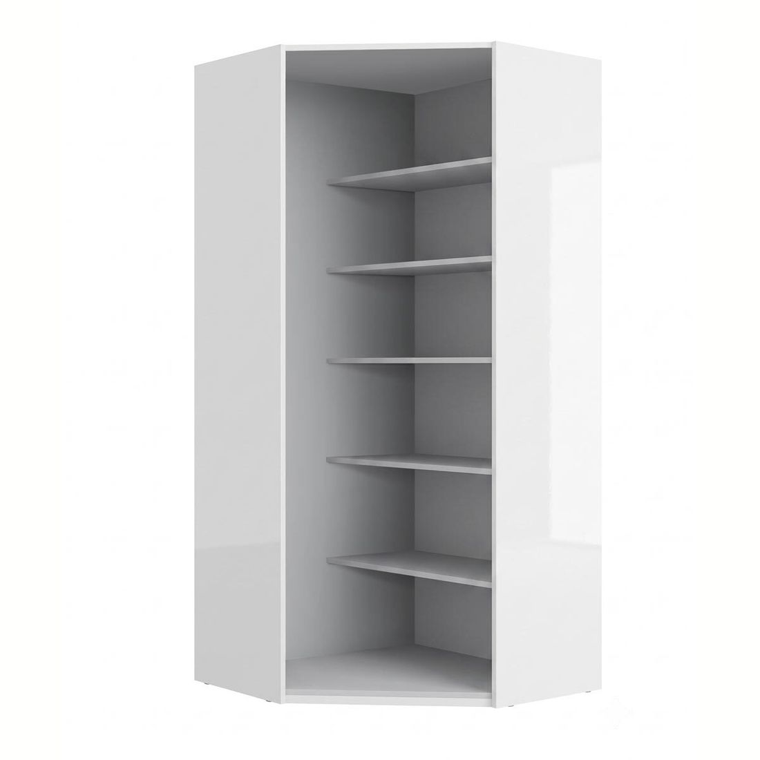 Kleiderschrank-Ecke Divisa mit Innenausstattung
