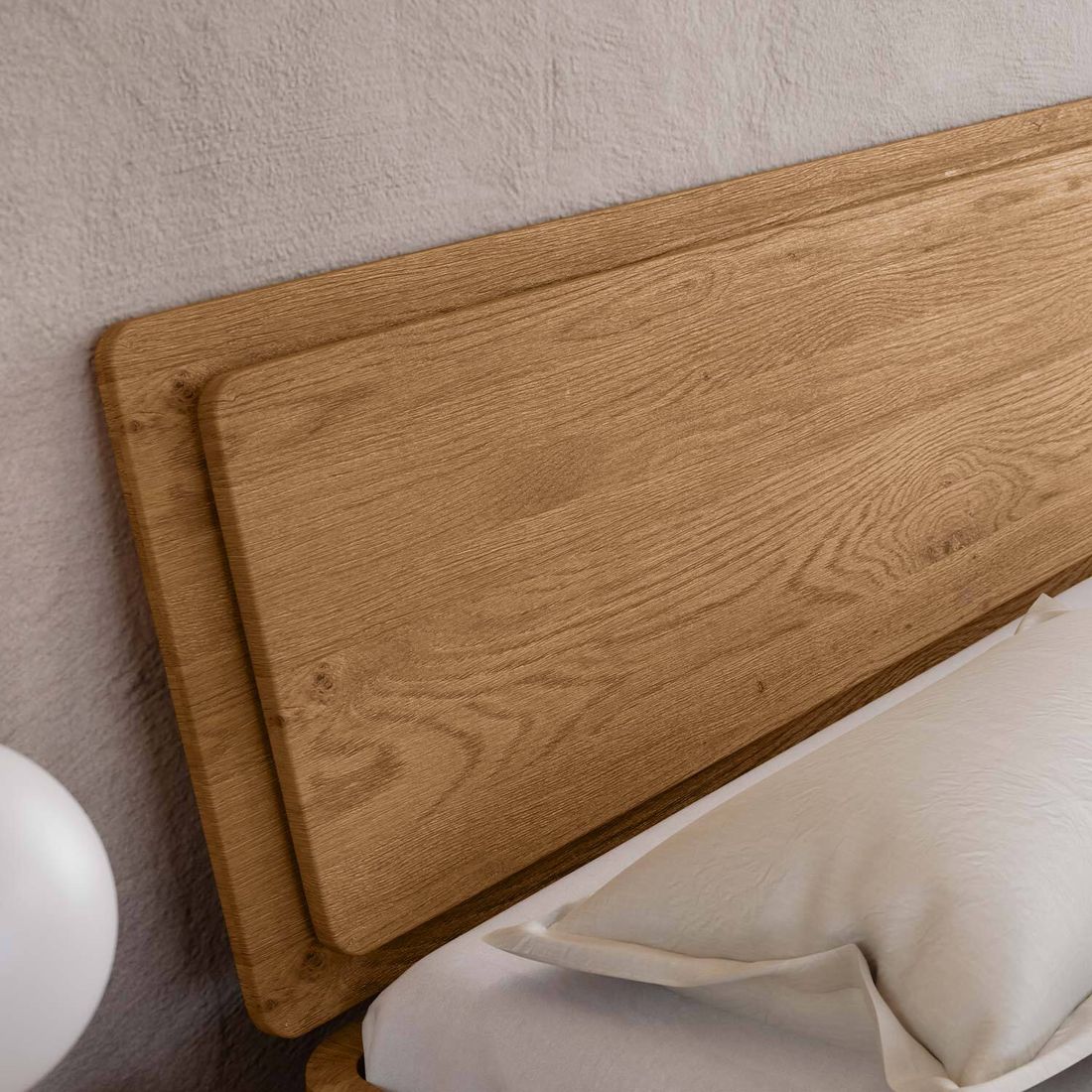 Bett Dosima Wildeiche Massivholz