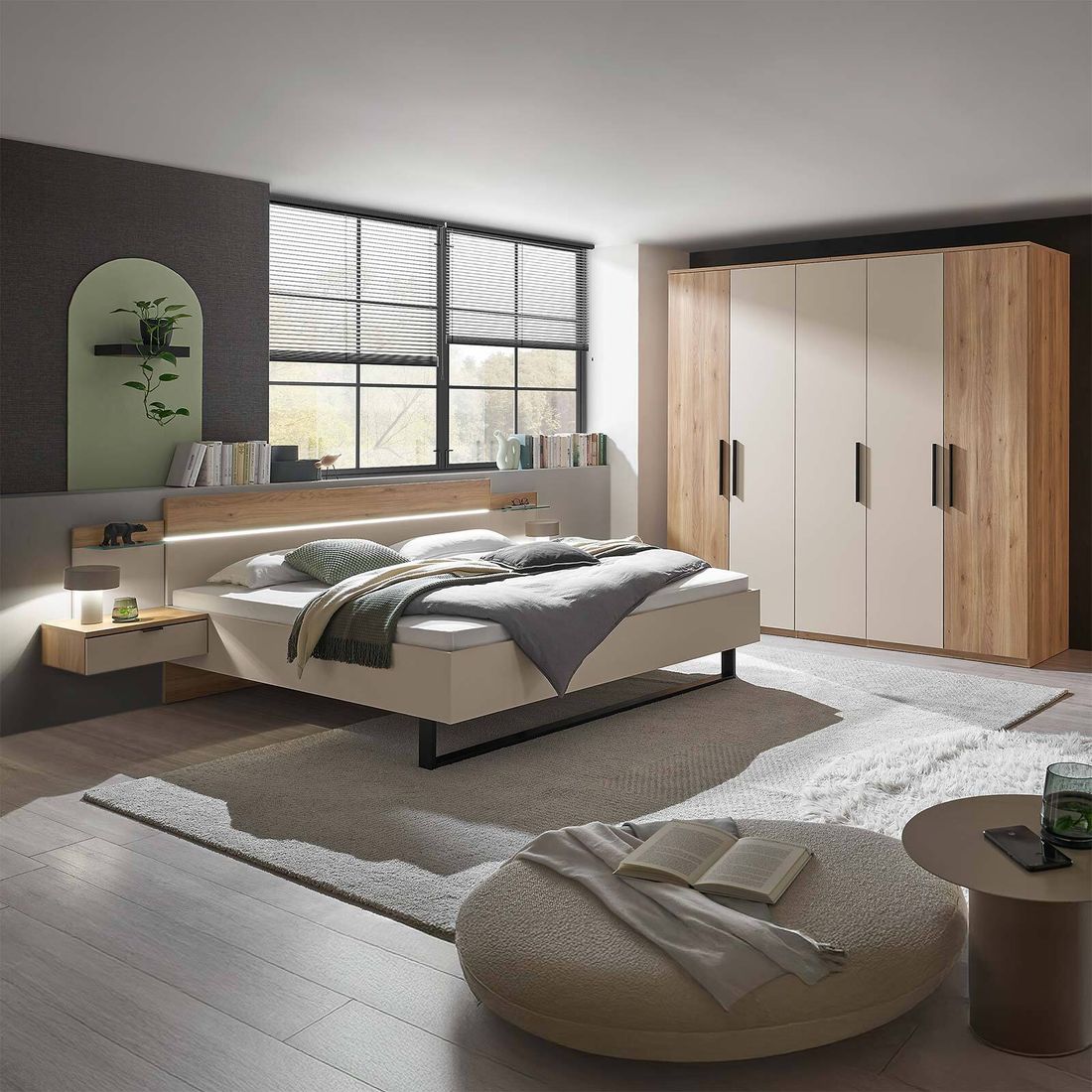 Schlafzimmer-Set Randers 2-tlg.