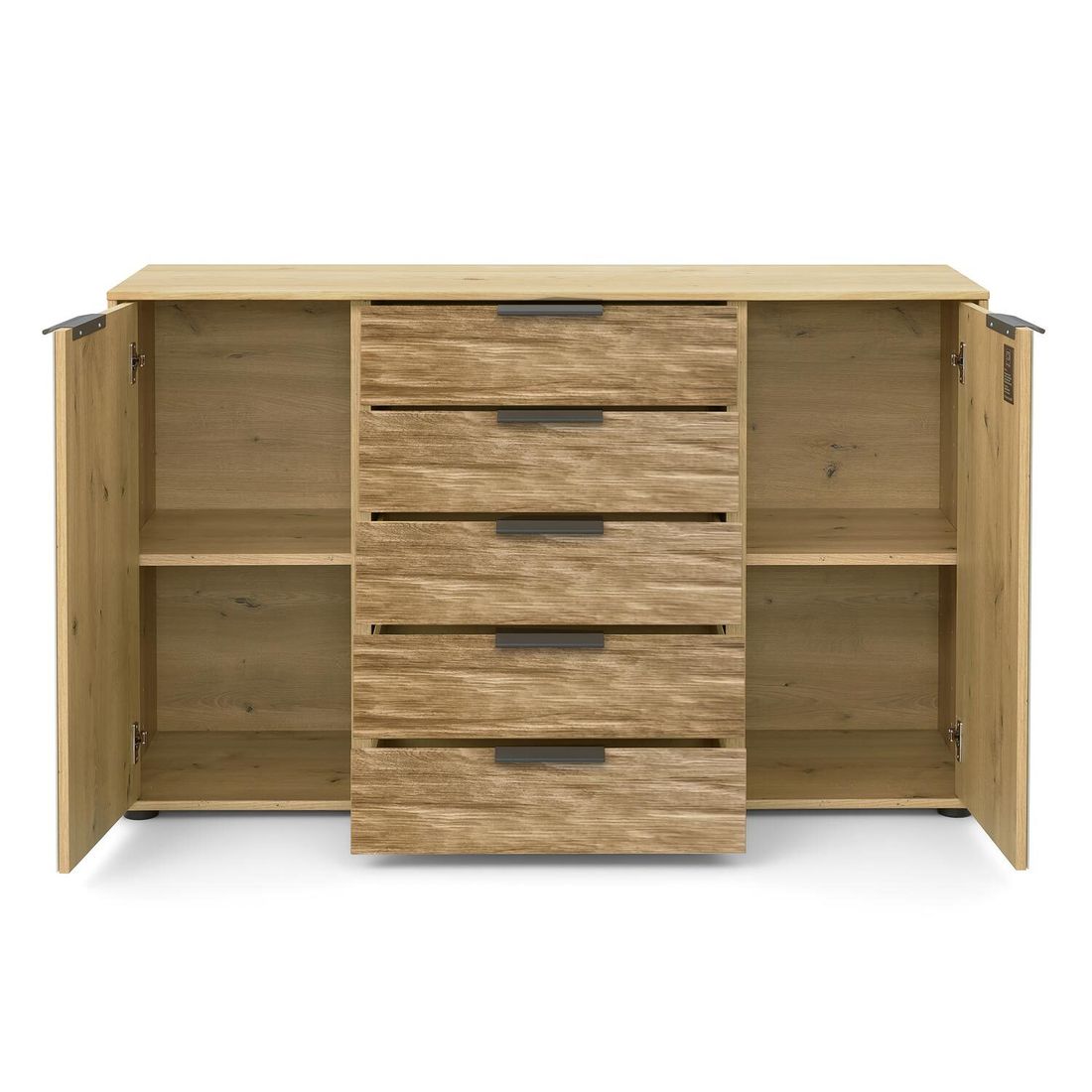 Musterring Sideboard San Francisco Eiche teilmassiv mit Schubladen