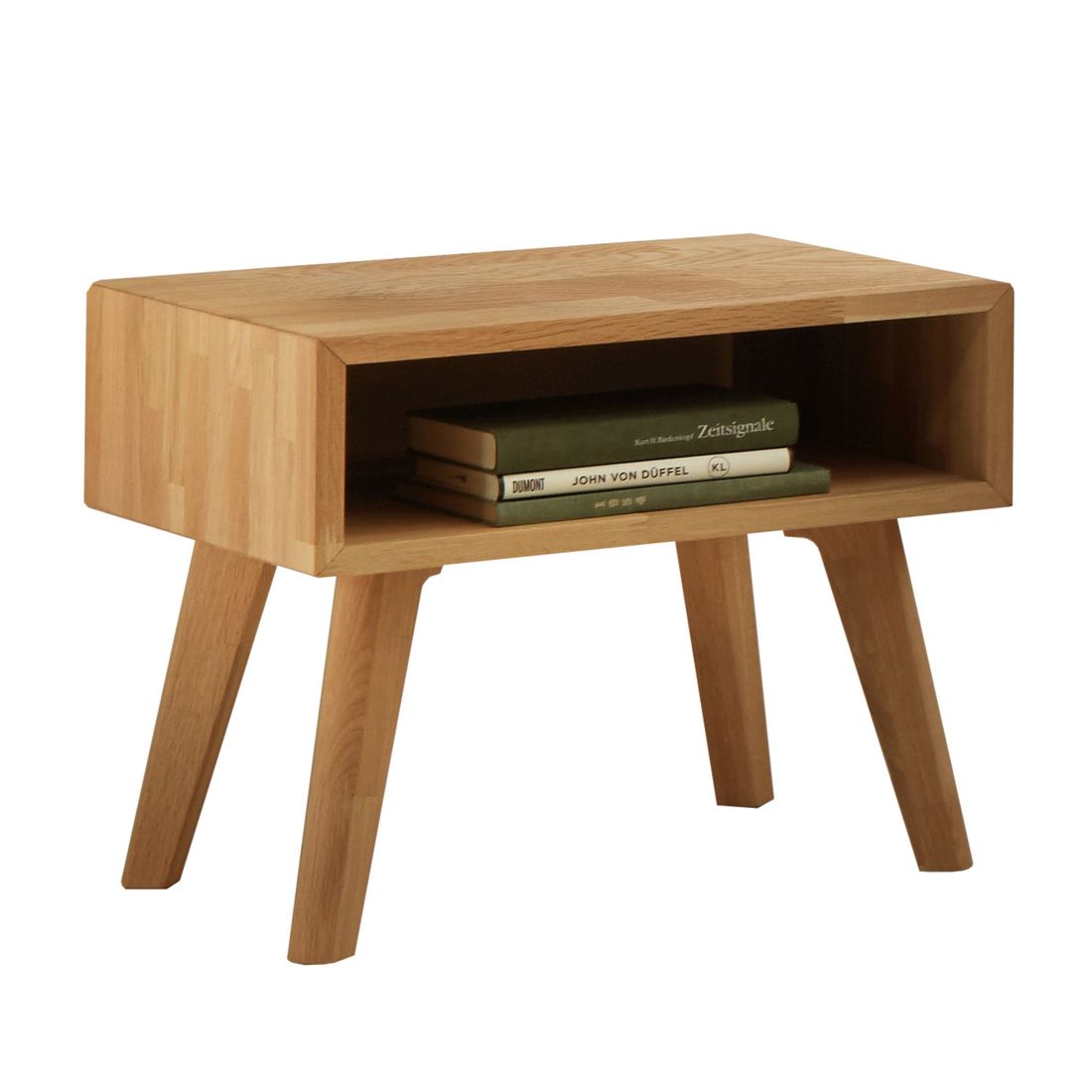 Nachttisch Elina Kernbuche Massivholz H 42 cm