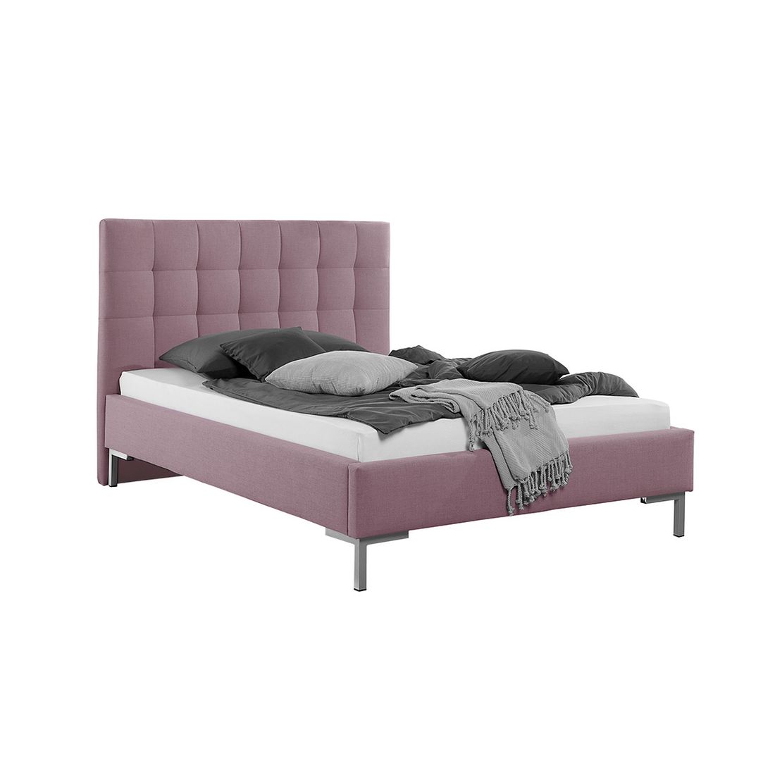 HOMELIV. Doppelbett Taviel Komfort Webstoff