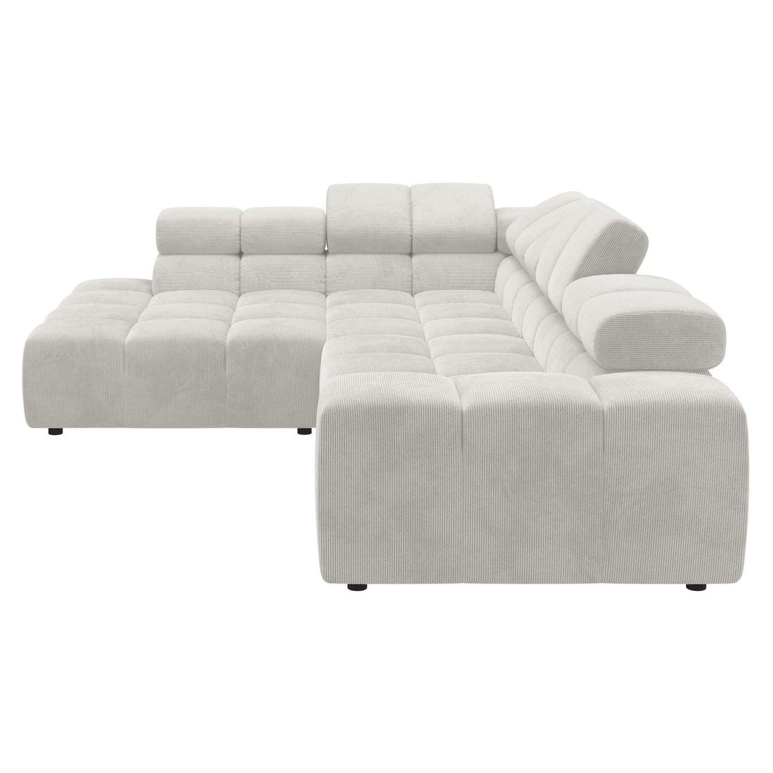 HOMELIV. Ecksofa Charlotta 319x215x82cm Feincord
