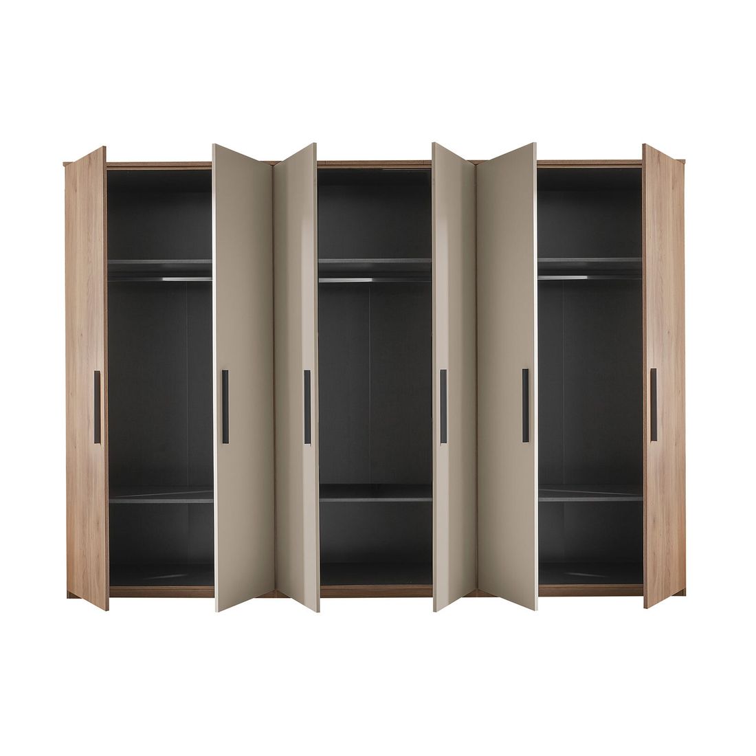 Drehtüren-Kleiderschrank Randers H 227,7cm