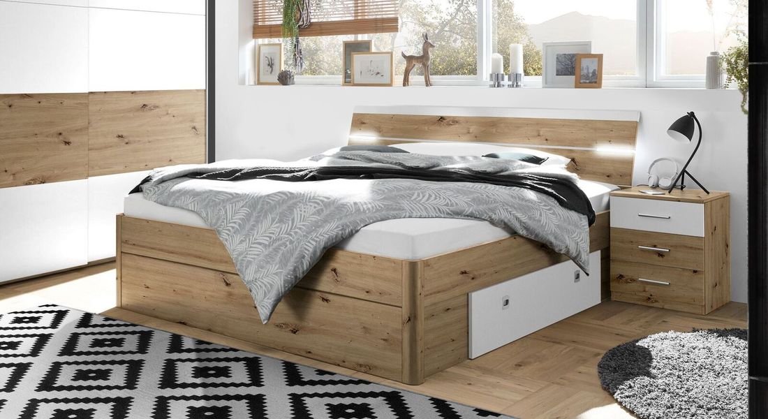 Schubkasten-Bett Duana