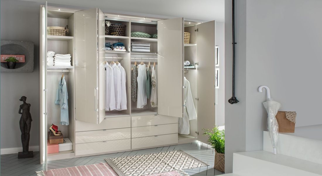 Spiegel-Kleiderschrank Elmira