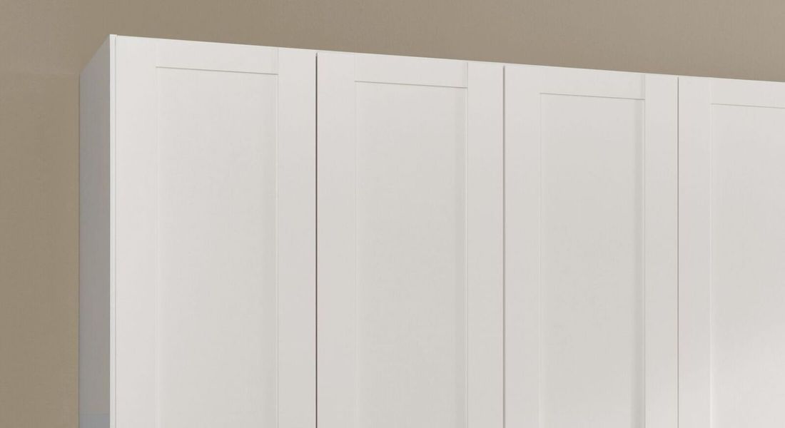 Drehtüren-Kleiderschrank Alvito