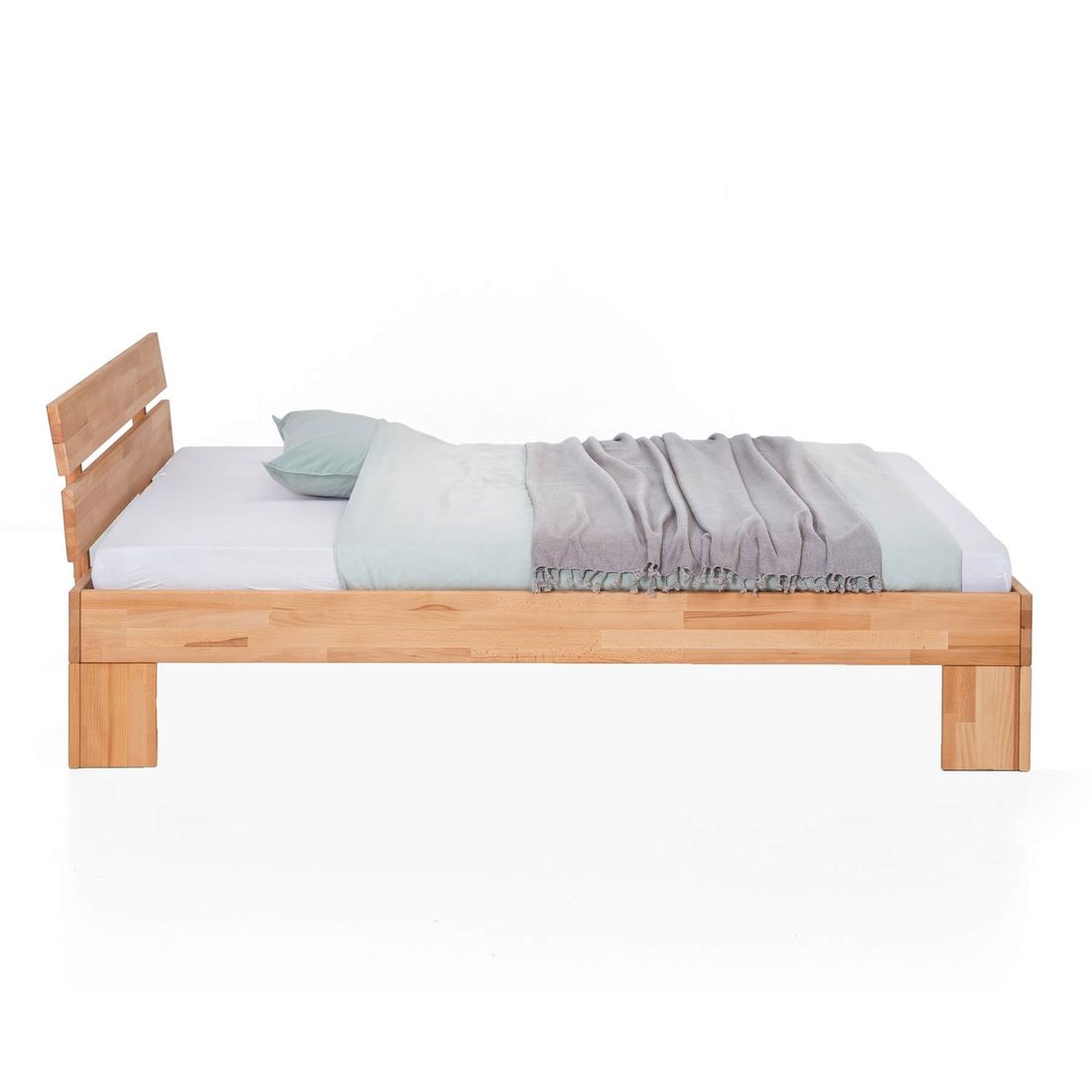 Bett Tonia Komfort Kernbuche Massivholz