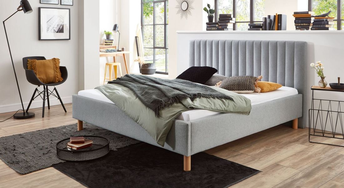 Polsterbett Medana Komfort Velours