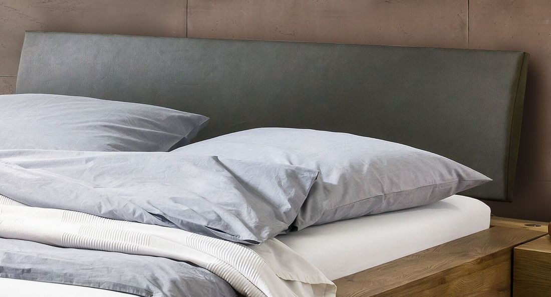 Balkenbett Anes Wildeiche Vintage Massivholz