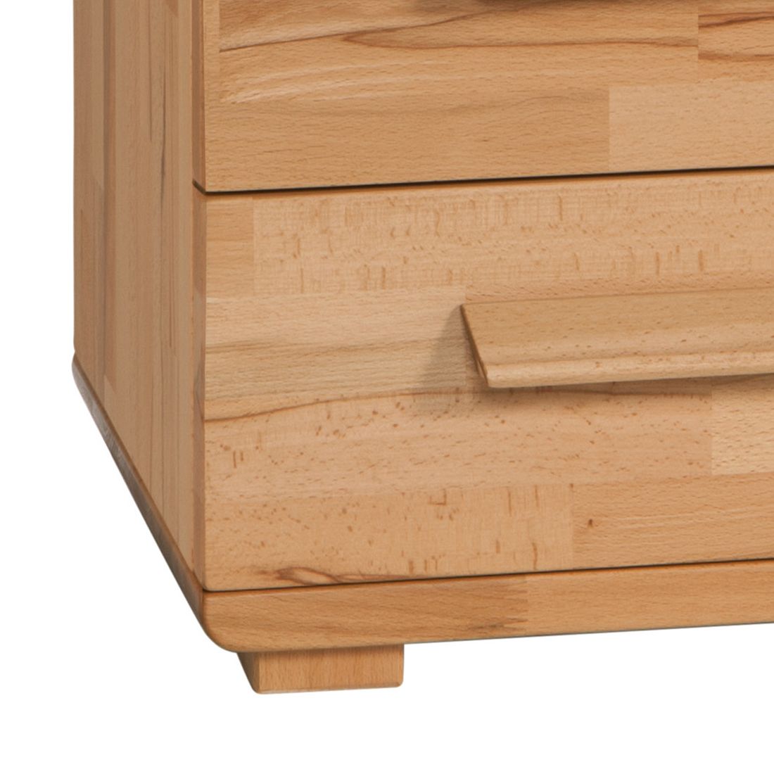 Nachttisch Ballina Kernbuche Massivholz H 39cm