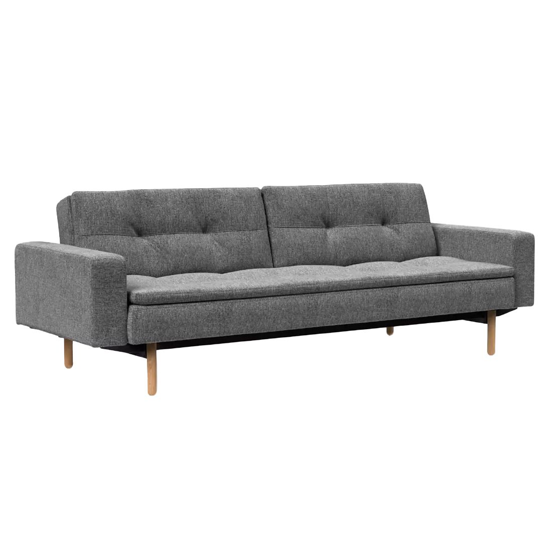 Schlafsofa Yasu Webstoff 241x91x82 cm