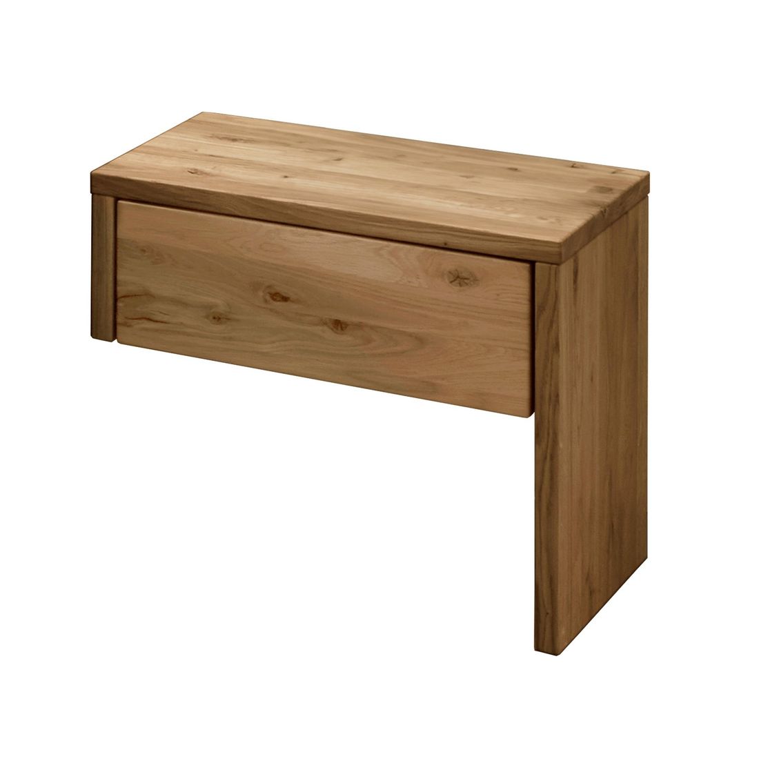 Nachttisch Kärnten Wildeiche Massivholz H 43cm