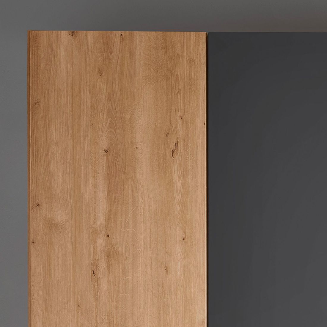 Drehtüren-Kleiderschrank Mateo Eiche Dekor