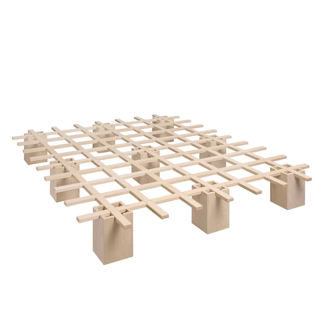 Tojo Bett System Buche Massivholz