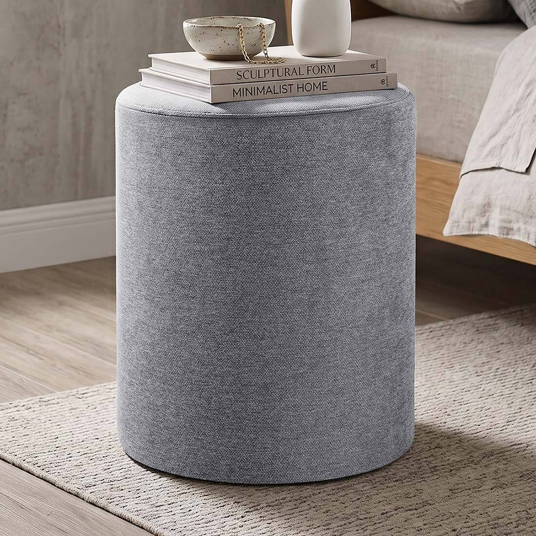 Polsterhocker Viona Webstoff