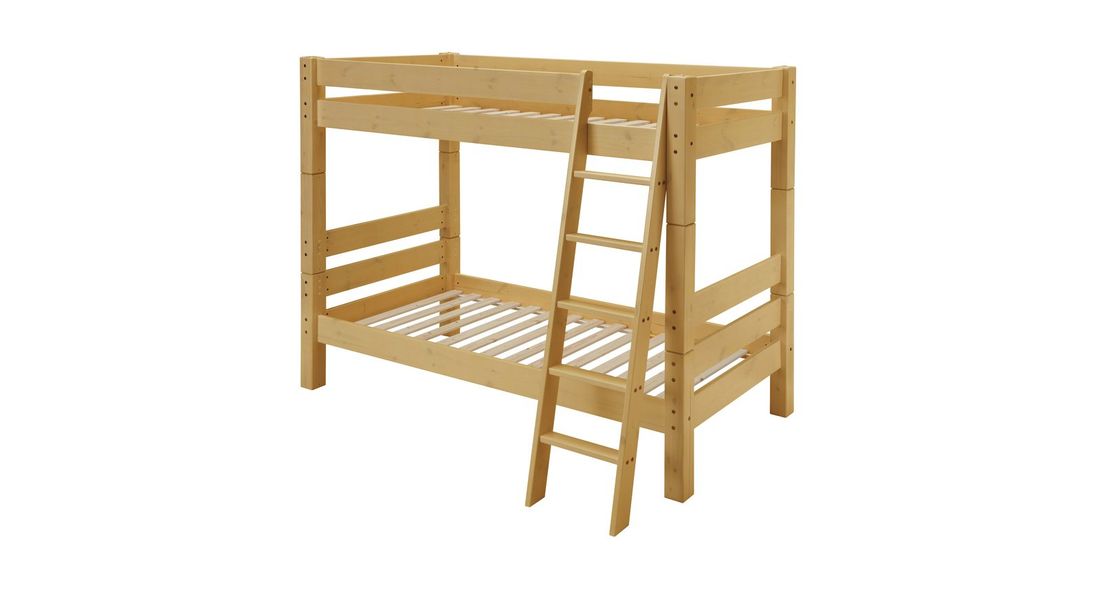 Etagenbett Kids Fantasy Buche Massivholz mit Lattenrost