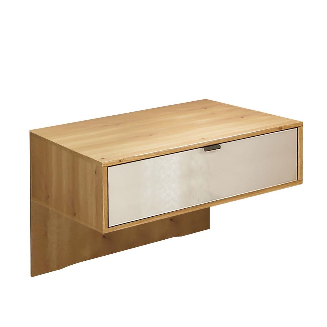 Schwebenachttisch Nuvira Eiche Dekor H 48cm