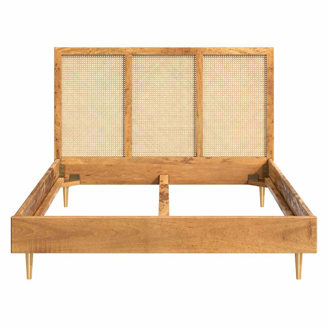 HOMELIV. Bett Asmara Mango Massivholz