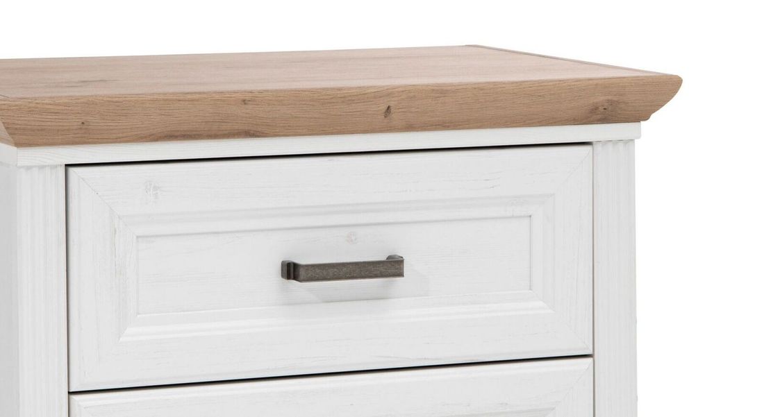 Nachttisch Vacaria Pinie Dekor H 52cm