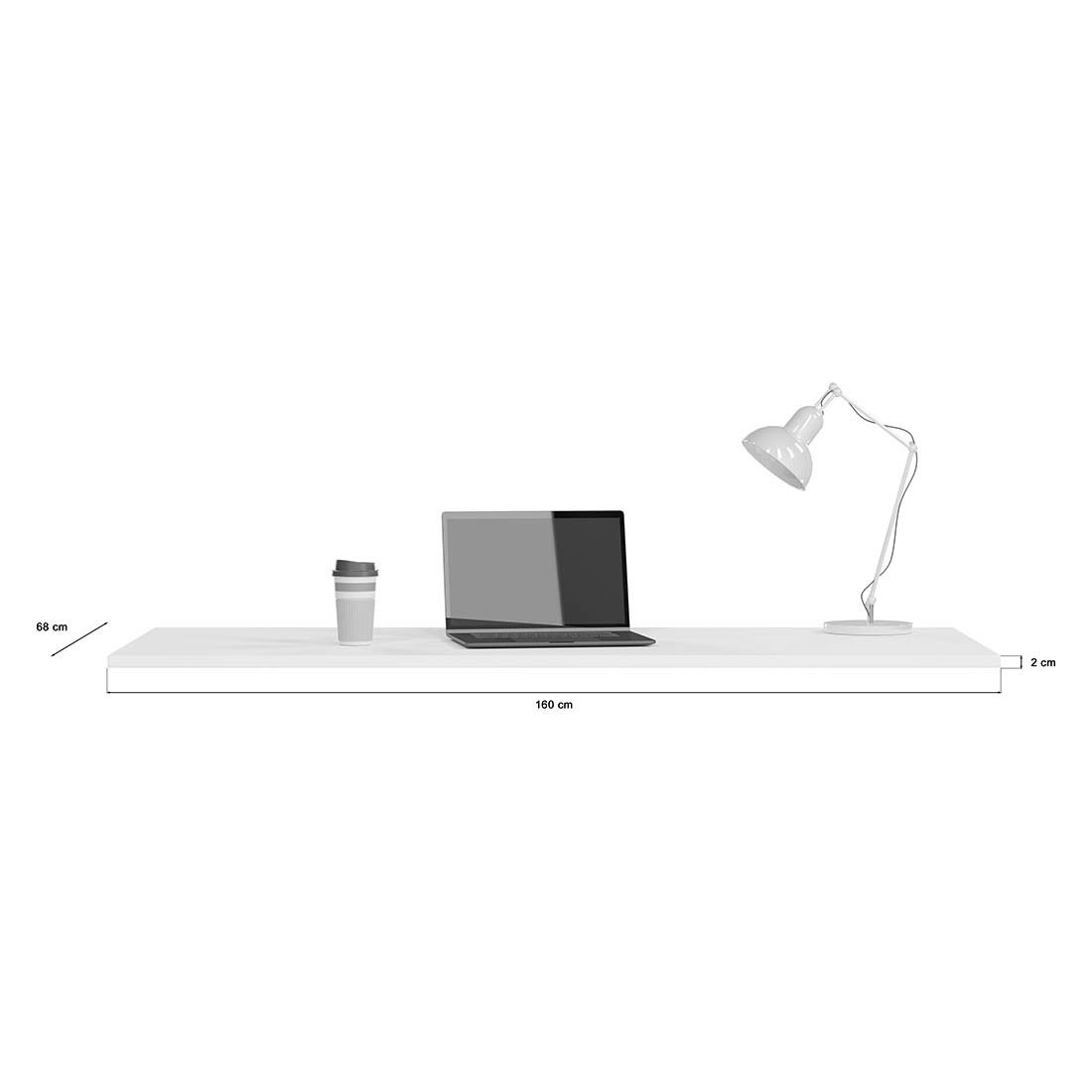 Xonox Mover Schreibtisch 160x68x74cm