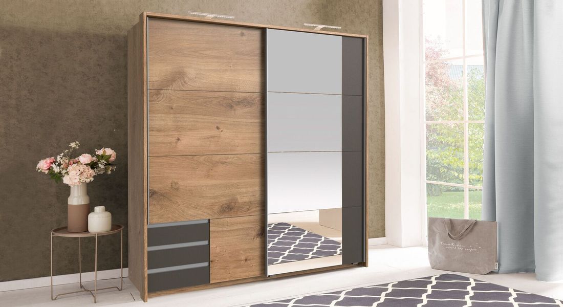 Schwebetüren-Kleiderschrank Philina