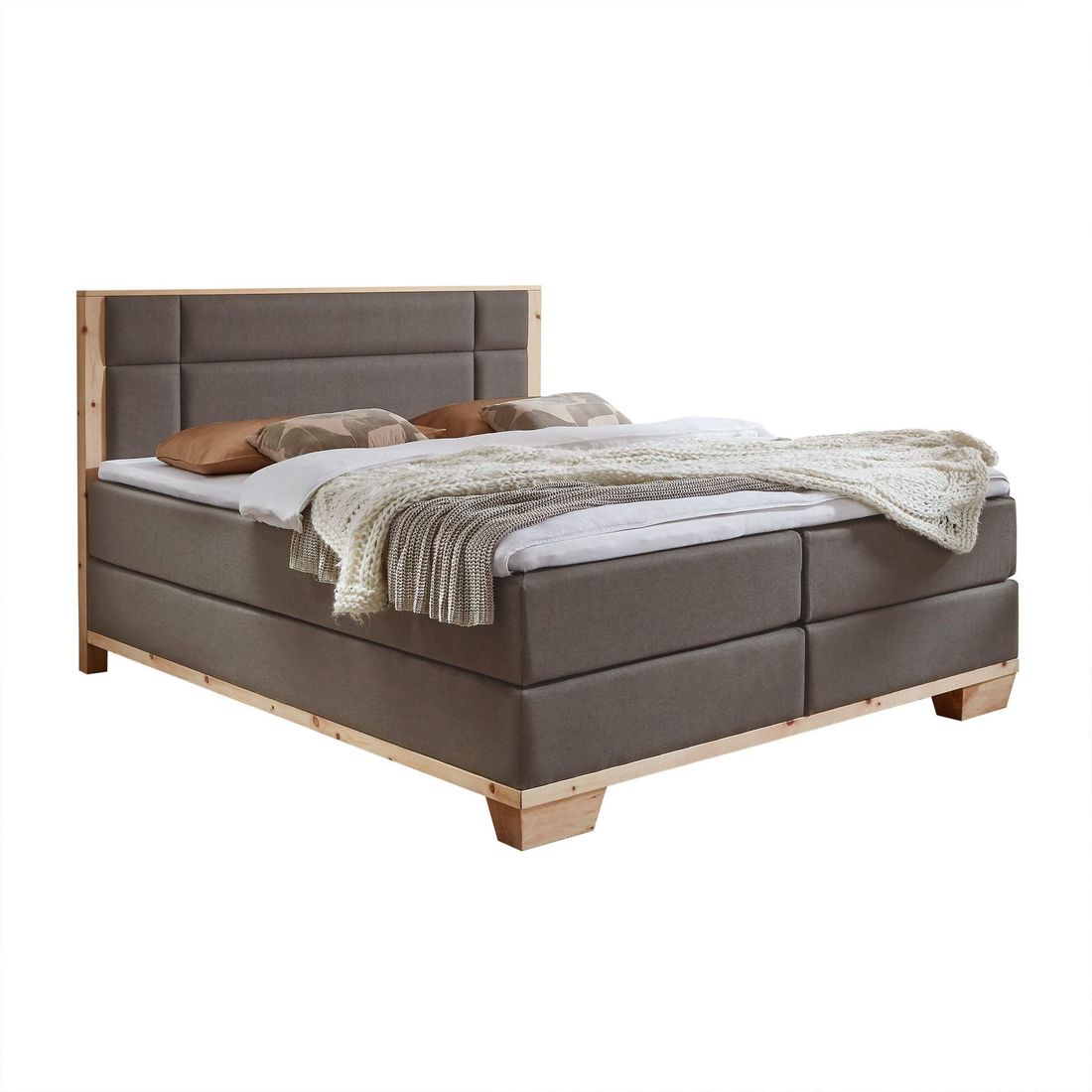 Boxspringbett Salonetto Zirbe Massivholz