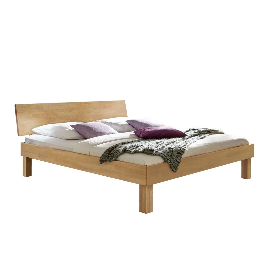 Bett Riga Buche Massivholz