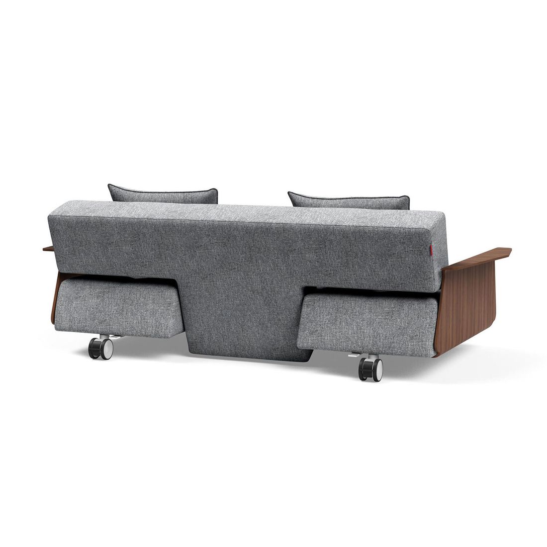 Schlafsofa Thando Webstoff mit Armlehnen 245x114x79 cm