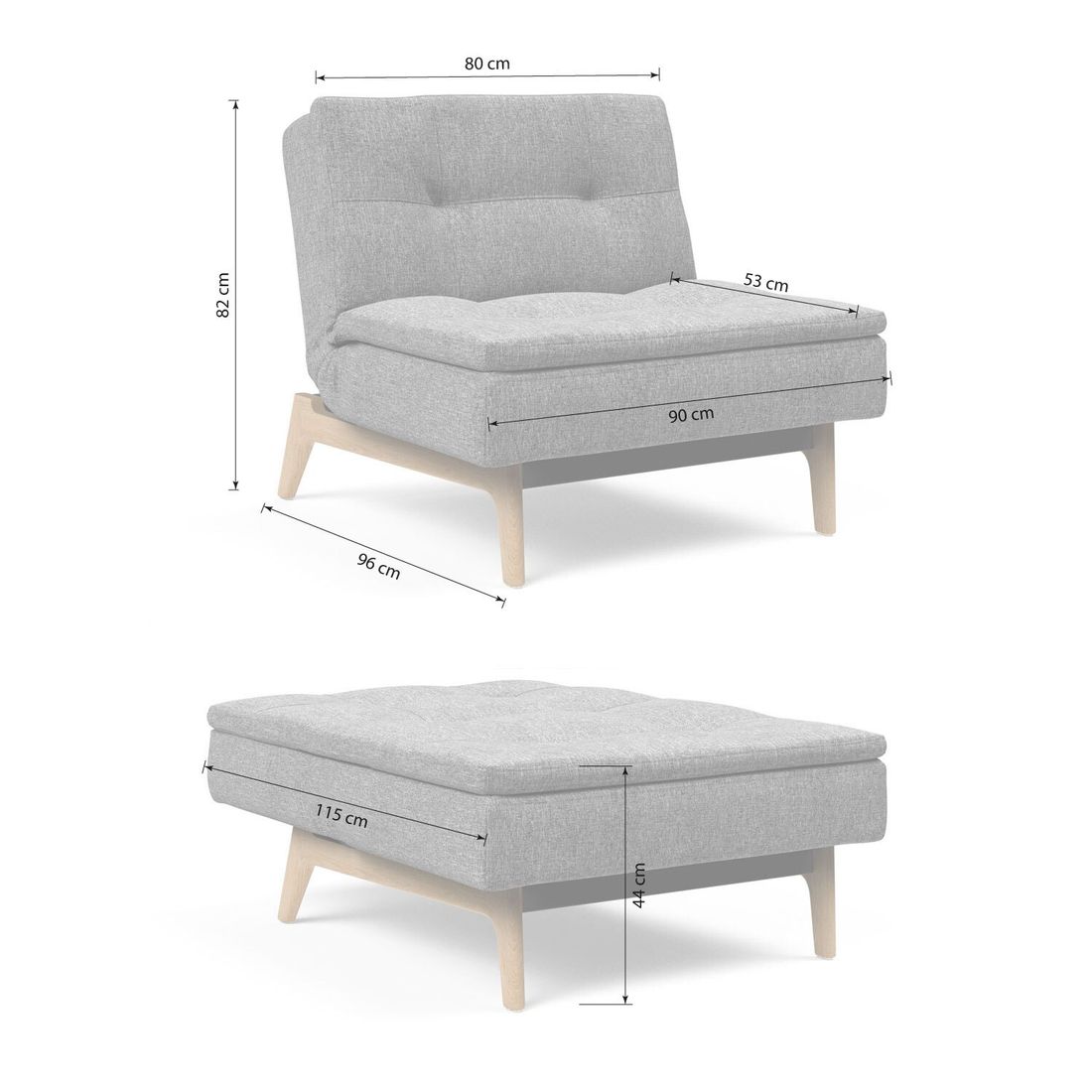 Sessel Norland Webstoff