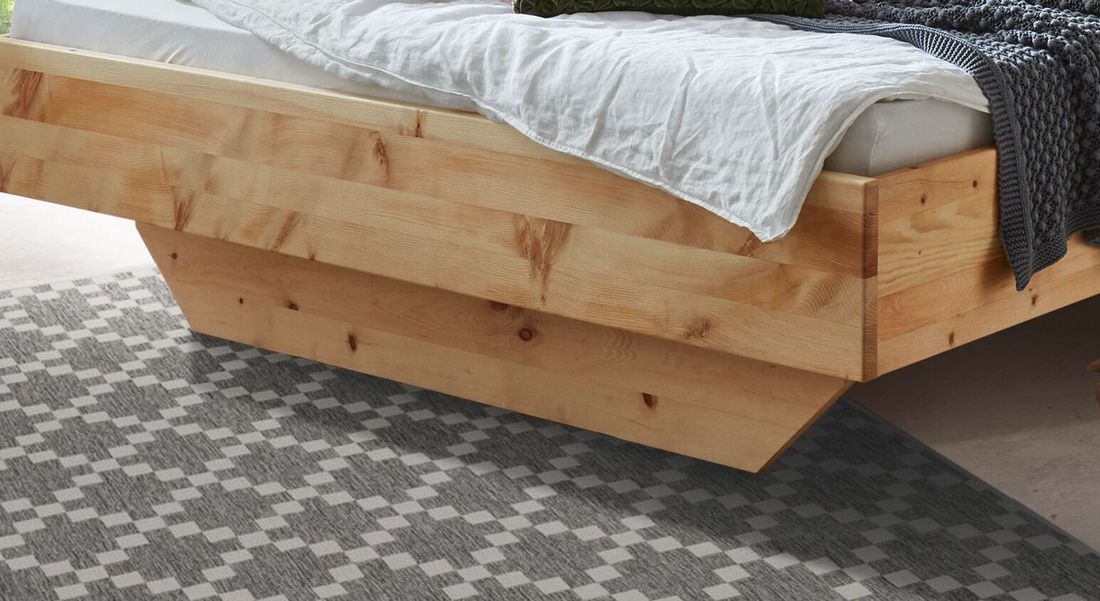 Bett Lautaro Komfort Zirbe Massivholz