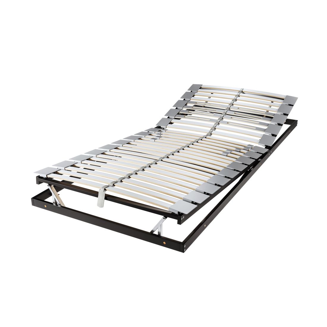 SCHLARAFFIA Polsterbett Verdi Komfort Microvelours/Webstoff mit Bettkasten und Lattenrost