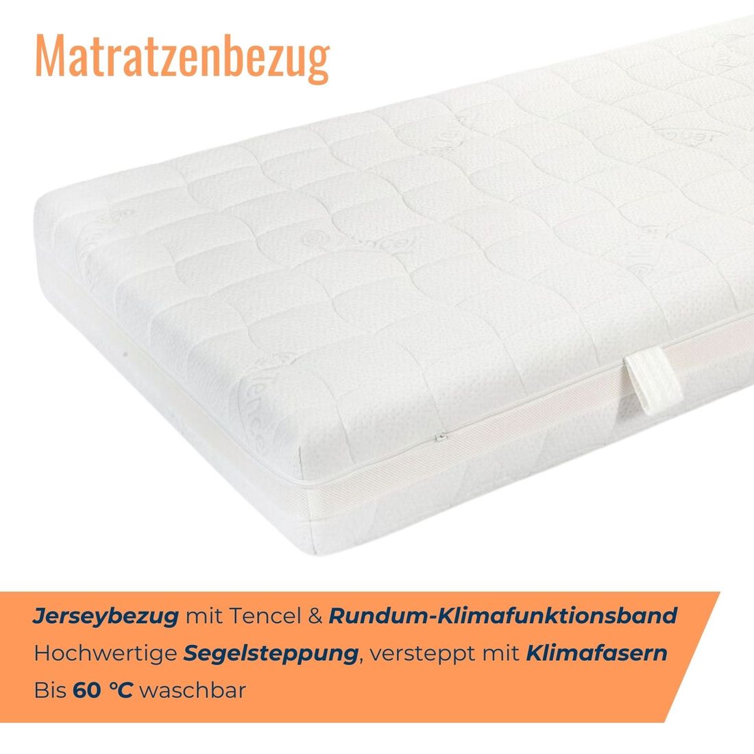 Kaltschaum-Matratze orthowell comfort XXL