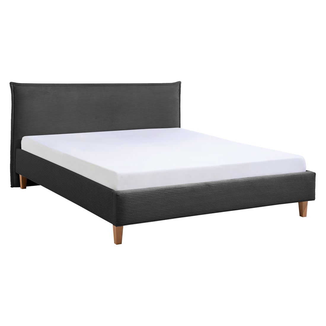 HOMELIV. Polsterbett Zibo Cord