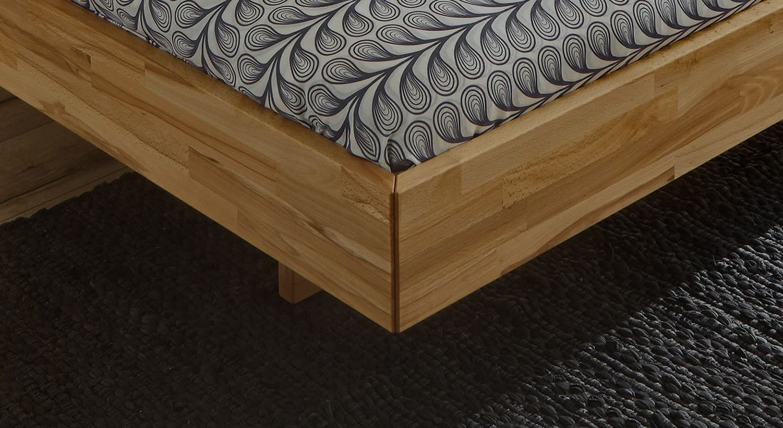 Bett Roma Buche Massivholz