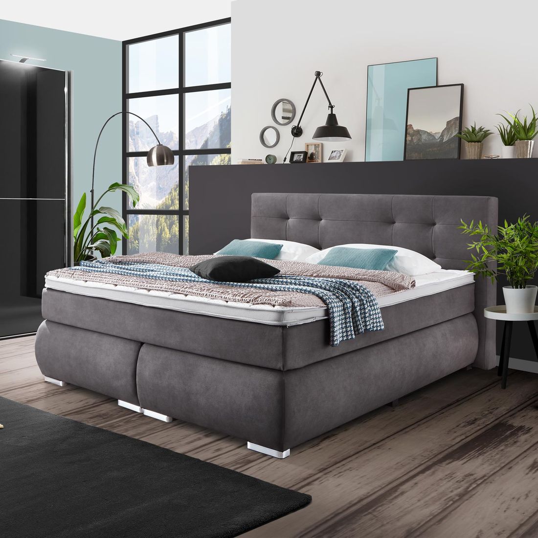 Boxspringbett Revelin Kunstleder