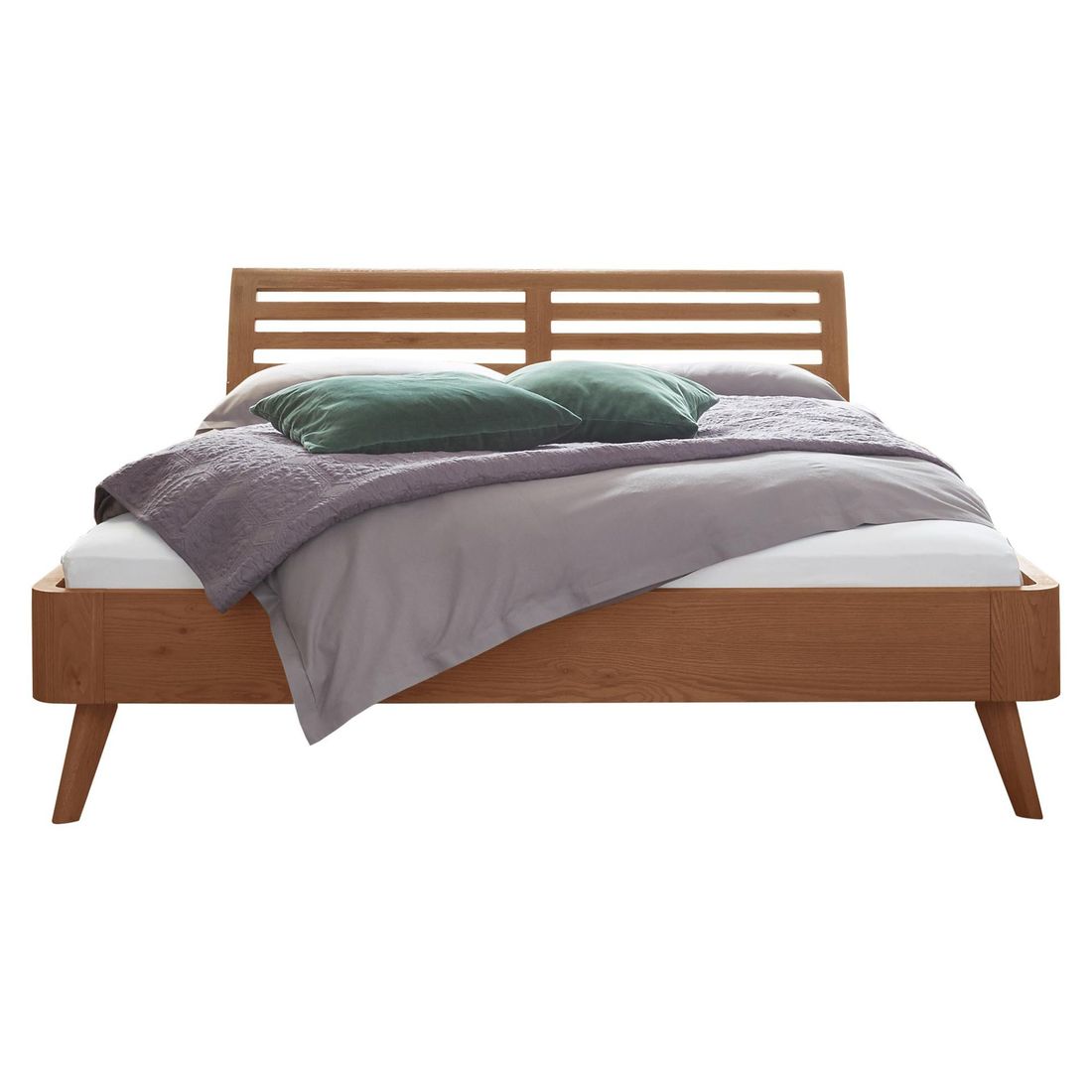 Bett Santa Rosa Eiche Massivholz